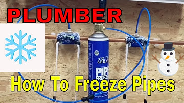 Hoe u leidingen kunt bevriezen met de Arctic Spray Pipe Freezer Pro Kit