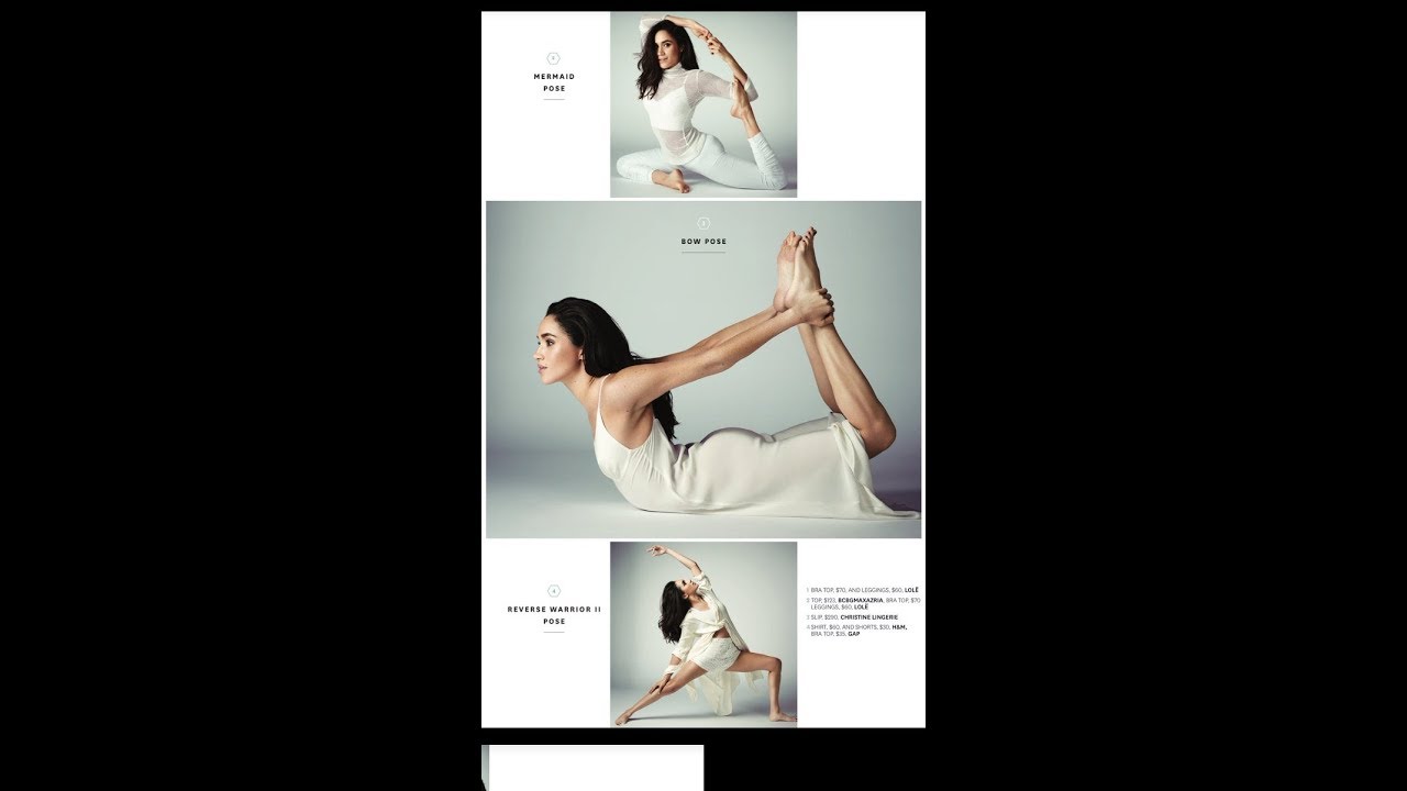 Flexible Meghan Markle wows in HOT YOGA poses revealing regime to maintain gorgeous body