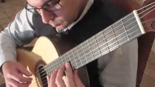 Video thumbnail of "Waltz of the flowers on Classical Guitar"