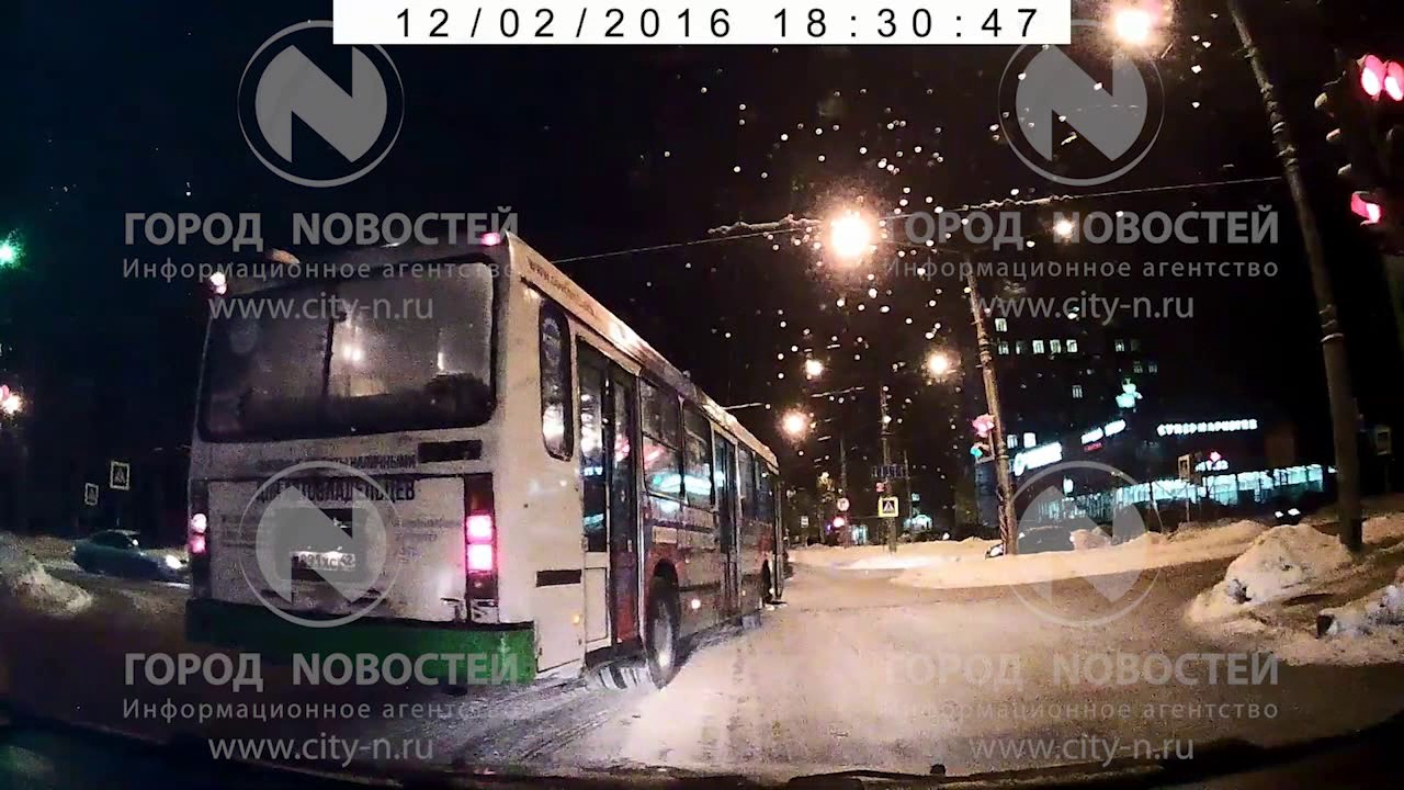 Реклама на автобусах Новокузнецка.