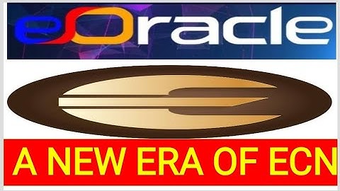 A NEW ERA OF ECN - E ORACLE // IN KANNADA