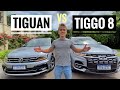 COMPARATIVO TIGUAN R-LINE VS TIGGO 8. Qual SUV leva a melhor?