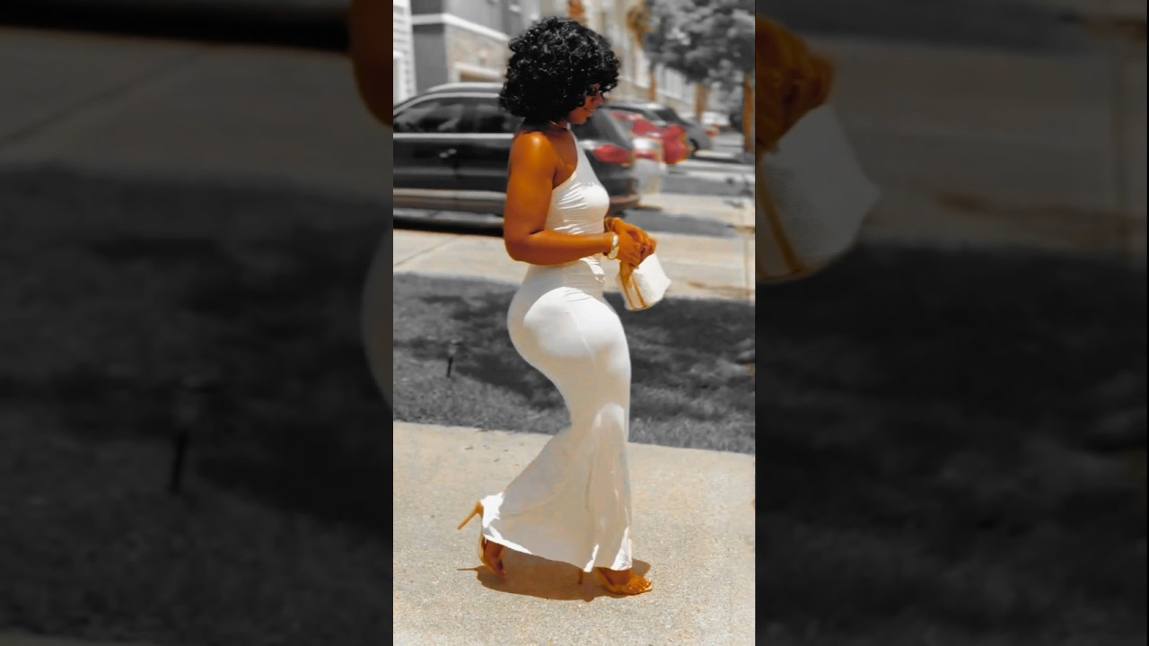 Try to Follow An Ebony Fitness Model 🔥🍓🍓 