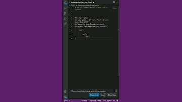 python - How to prettyprint a JSON file?