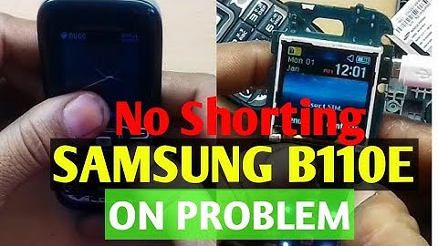 Samsung b110e dead solution | samsung b110e dead problem | samsung b110e on problem