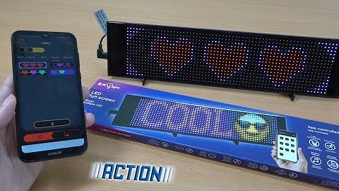 LED Fun Pixel Multi Function Screen Display 👌 ... Pixel Art !