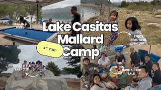 Lake Casitas Rainy Camping at Mallard Campsite.