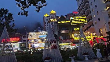 Du lịch Tam Đảo cảnh về đêm tuyệt đẹp 