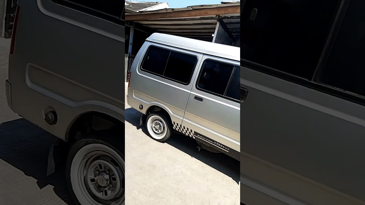 pasang list ban & dop almunium retro dari piring alumunium carry 1.0 