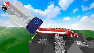 Cars Passing Through The Blender Eventually End Up In A Shredding Factory Teardown