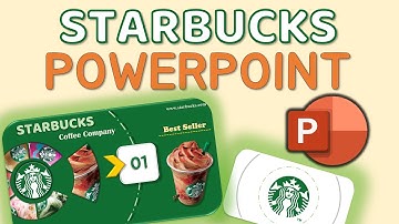 FREE ‼️ Starbucks Themed PowerPoint Template ☕ Starbucks Commercial Animation 🔥