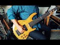 Esp ltd b206sm 6 strings bass  sound test