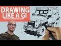 BECOMING A GI: Using forms to draw life