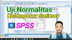 UJi Normalitas Kolmogorov Smirnov || SPSS - Durasi: 6.54. 