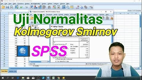 UJi Normalitas Kolmogorov Smirnov || SPSS