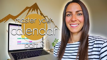 Step by Step Guide to Calendar Management (Part 3)