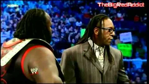 Booker T interviews World Heavyweight Champion Mar...