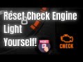 How To Clear A Check Engine Light With No Scan Tool