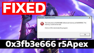 How To Fix Apex Legends r5apex.exe Application Error on PC