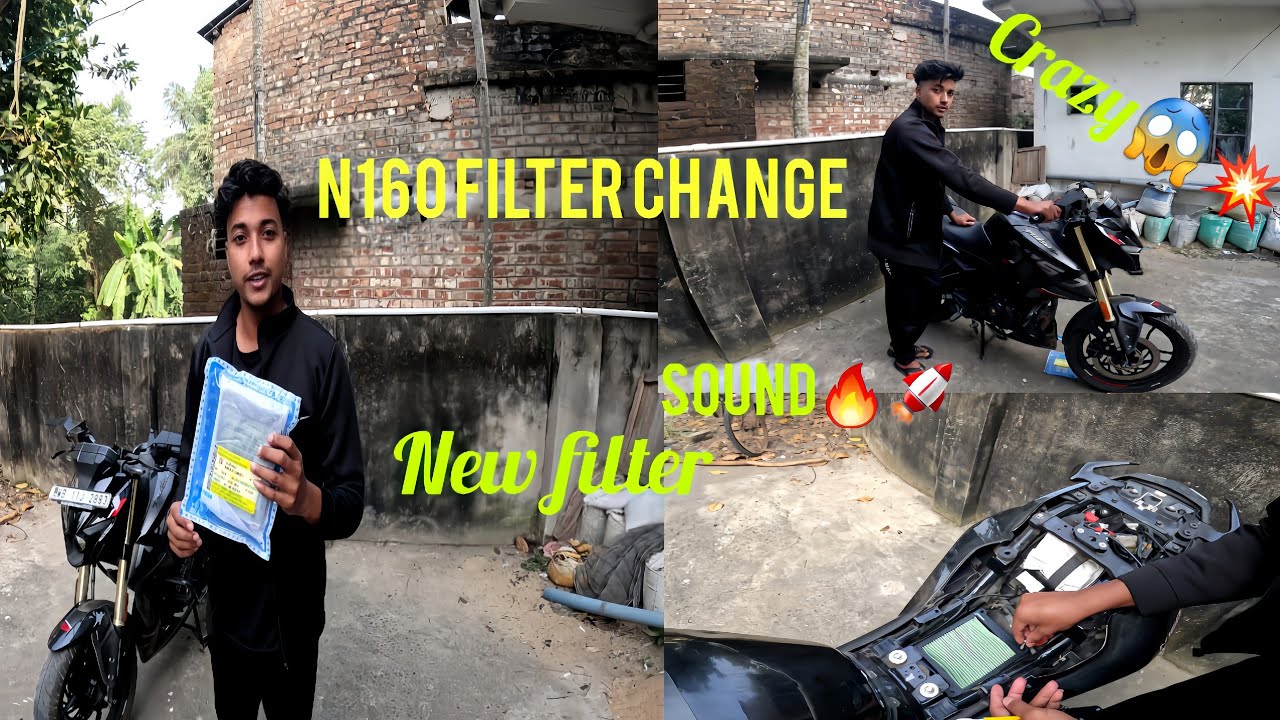 N160 filter change kaise karen💯🎯