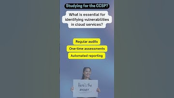 Ready for the CCSP Exam? Try This Cloud Security Question! ☁️
