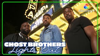 Dalen, Juwan & Marcus Investigate a Haunted Theater | Ghost Brothers: Lights Out | discovery+