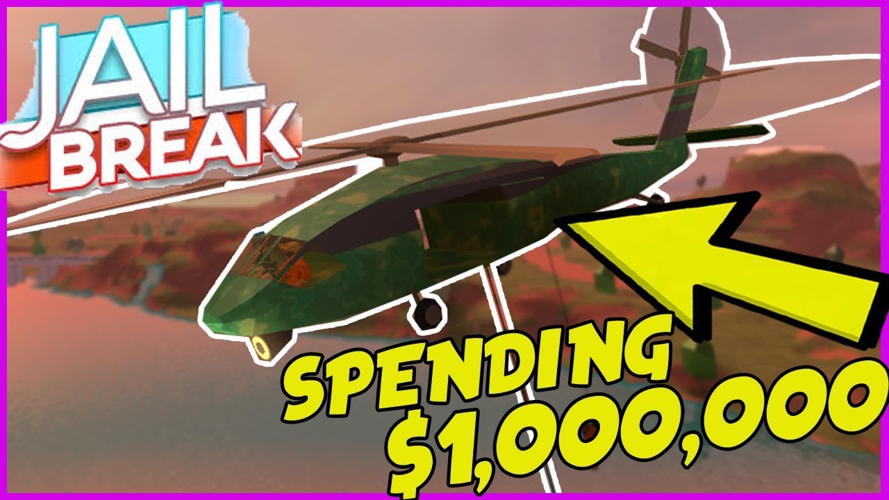 Buying The 1 Million Dollar Helicopter In Roblox Jailbreak Youtube - robux to usd converter remixes