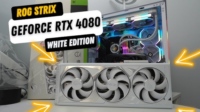 ASUS ROG Strix GeForce RTX 4080 White OC Edition 16GB - Carte