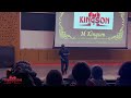M Kingson Perform Nimeachwa Lolo At University Of Rochester mp3