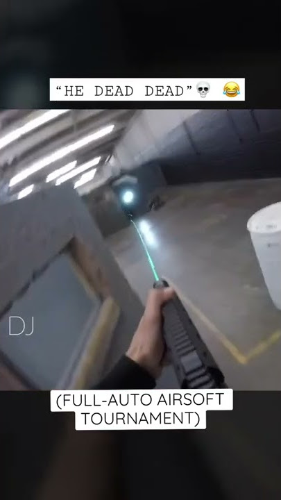 “He dead dead” Full-Auto Airsoft tournament 💀 SYG 🏴 #shorts