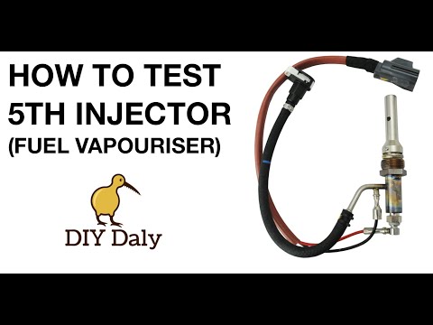 How to test DPF 5th Injector / Fuel Vapouriser