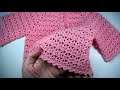 Como hacer una chaqueta a crochet muy fácil para todas las tallas