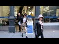 Kendall jenner bella hadid  justin skye out shopping at best buy  in soho new york city