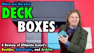 MTG Best Deck Boxes 20 - Ultimate Guard Boulder, Sidewinder, and Archive