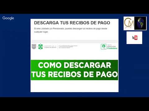 ?¿Como descargar tu recibo de pago? jubilado/pensionado? ISSSTE desde la WEB?