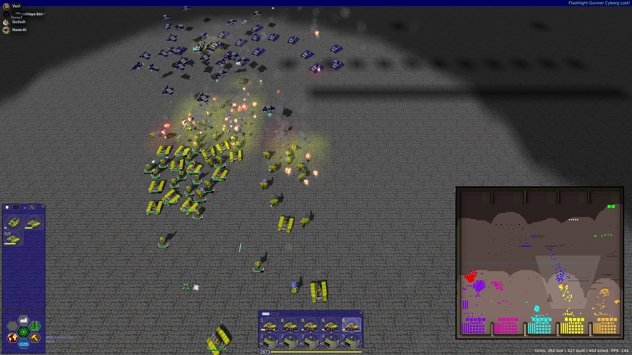 Вечерние игры Vaut'а. Warzone 2100