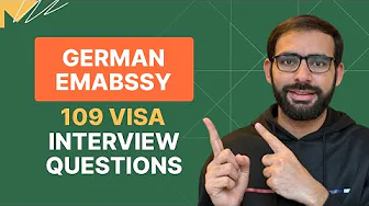 109 Visa Interview Questions Asked at the German Embassy (2025 Revealed)