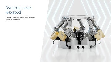 Precise Lever Mechanism for Dynamic and Durable 6-Axis Positioning