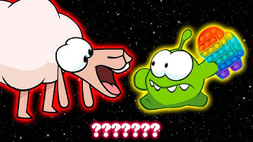 Om Nom & Hungry Sheep "Baa!" Sound Variations in 34 Seconds