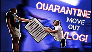 QUARANTINE MOVE OUT VLOG | HAMPTON UNIVERSITY!!!