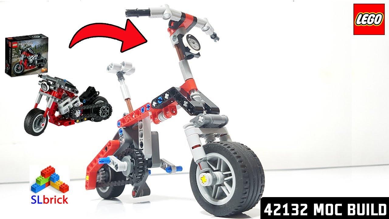 LEGO Technic 42132 Motorcycle - LEGO Speed Build Review 