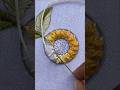 Hand embroidery design|embroidery flower designe|embroidery short video|hand embroidery short