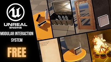 Modular Interaction System UE5 | Free Download