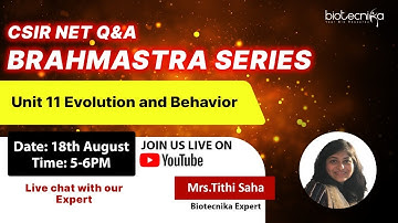 Brahmastra Series Unit 11 Evolution and Behavior Question and Answer