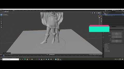 How to remove miniature base STL in blender