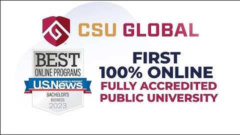 Why CSU Global?