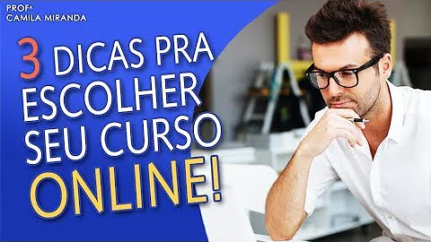 Como escolher um bom curso online?