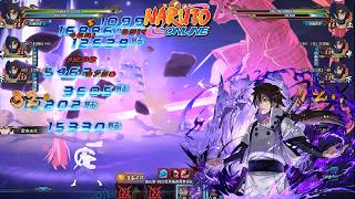 Naruto Online *New* BT Indra [Complete Body Susano'o] INSANE DAMAGE in Great Ninja War screenshot 2