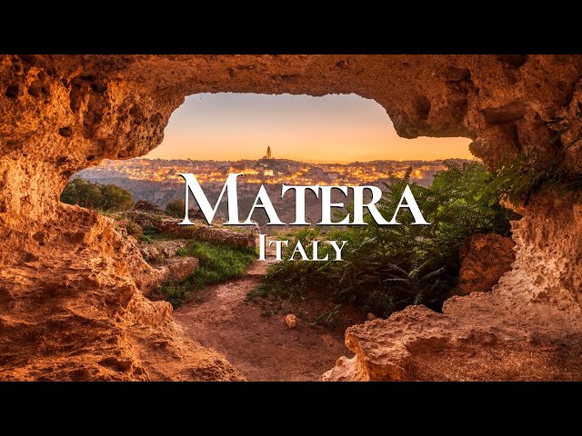 Matera Italy 🇮🇹 | One of The Most Beautiful Towns to Visit in Italy 4K class=