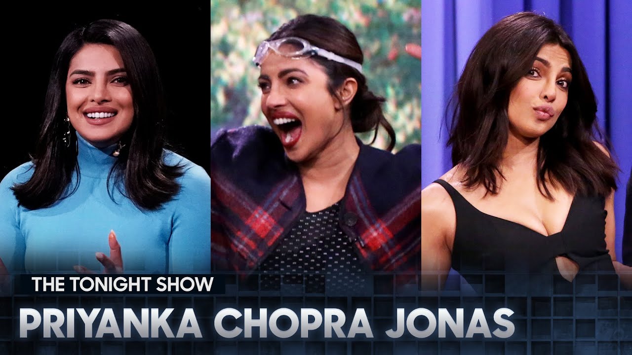 The Best of Priyanka Chopra Jonas | The Tonight Show Starring Jimmy Fallon  - YouTube